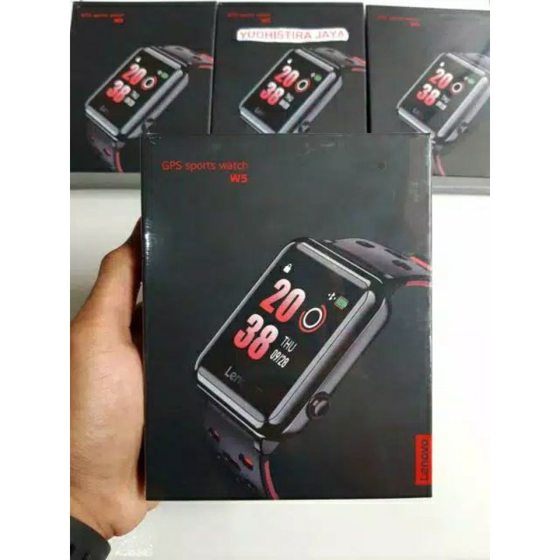 Jual Smartwatch Lenovo W5 GPS Sport Watch Original Shopee Indonesia