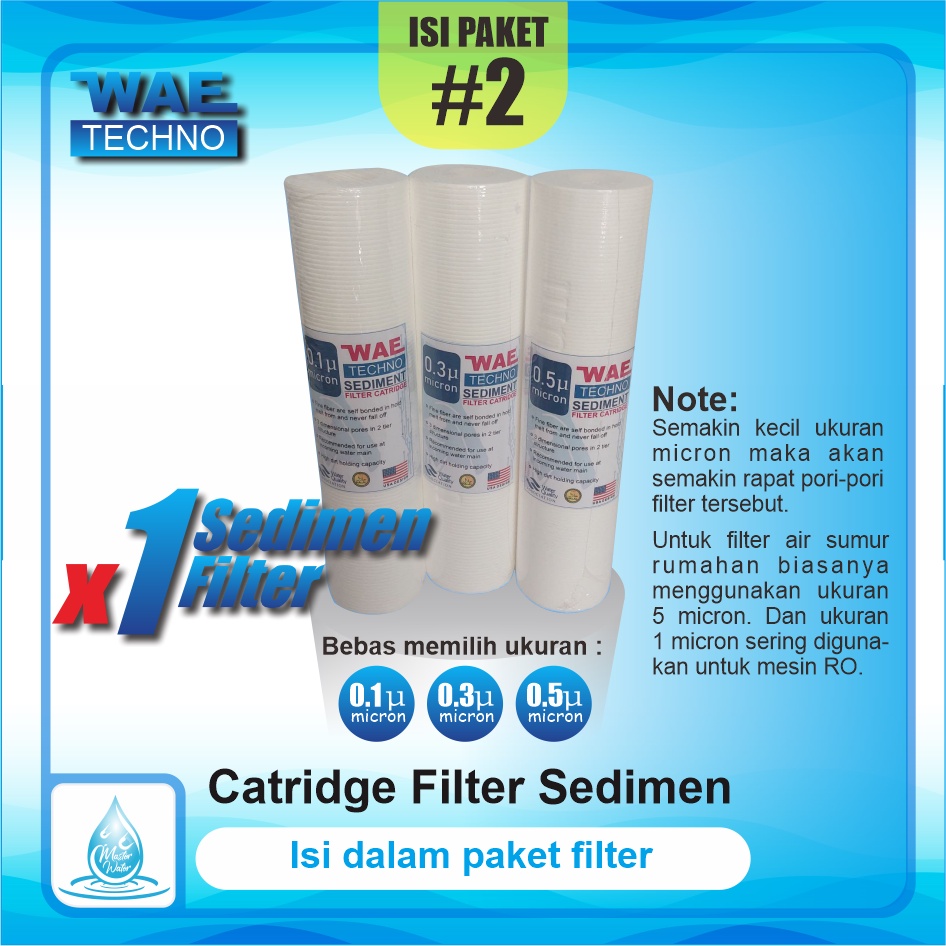 Jual Paket filter RO / paket filter air / ukuran 10inch | Shopee Indonesia