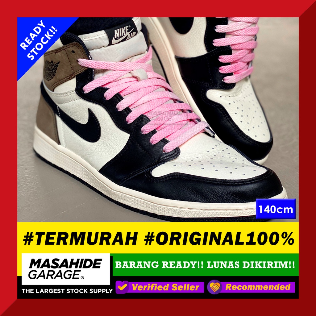 Jual TERMURAH Shoelaces Pink Laces Tali Sepatu Air Jordan Van Tali