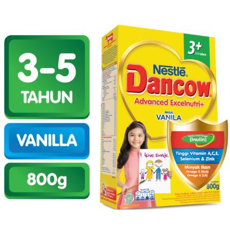 Jual Nestle Dancow Advanced Excelnutri+ 3+ Vanila 800gr - Susu ...