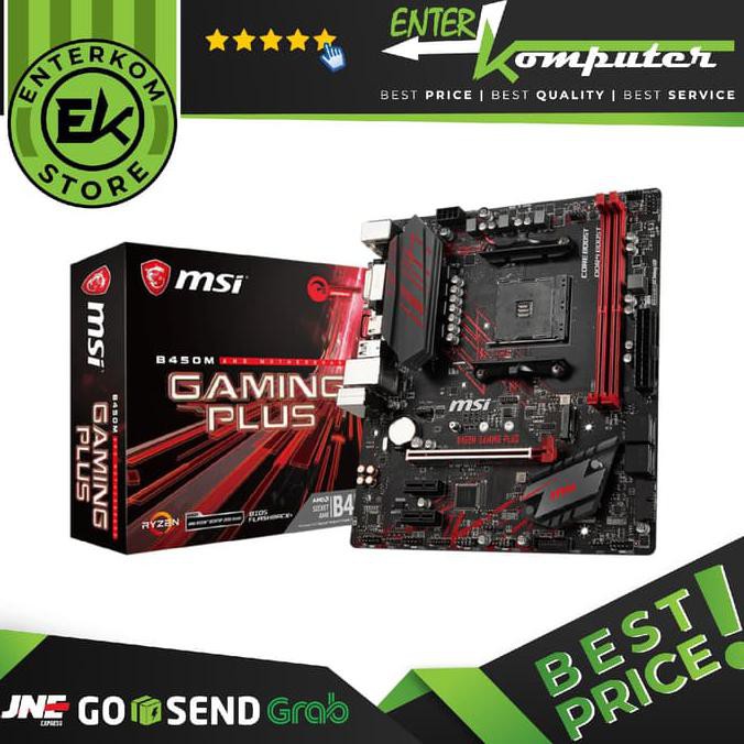 Jual MSI B450M Gaming Plus (AM4, AMD Promontory B450, DDR4, USB3.1 ...
