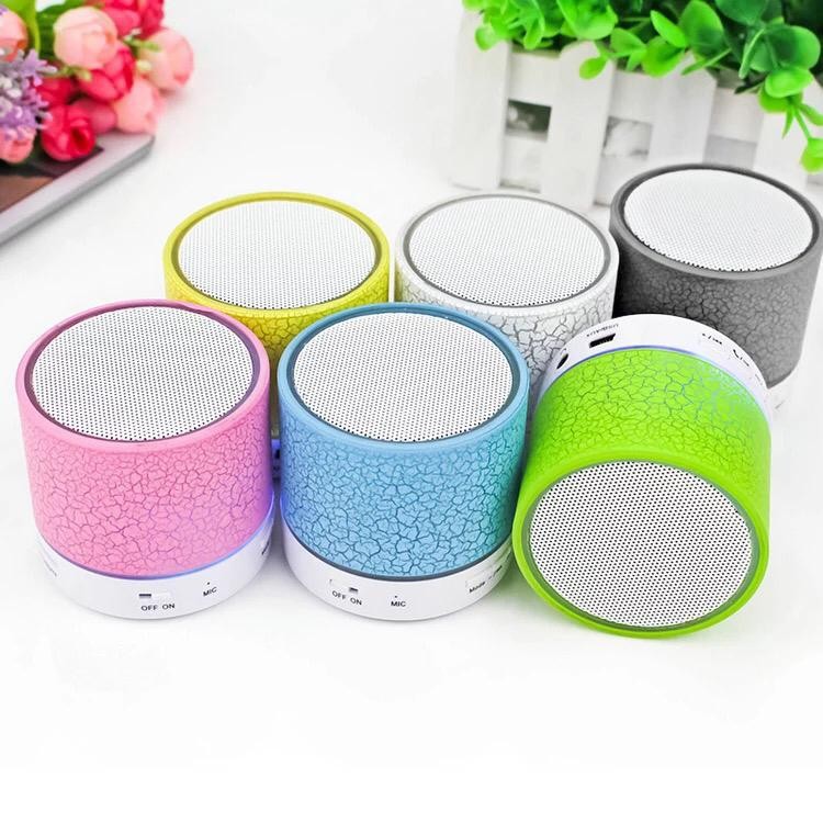 Jual Speaker Bluetooth Lampu Retak Music Portable Mini Support MMC USB ...