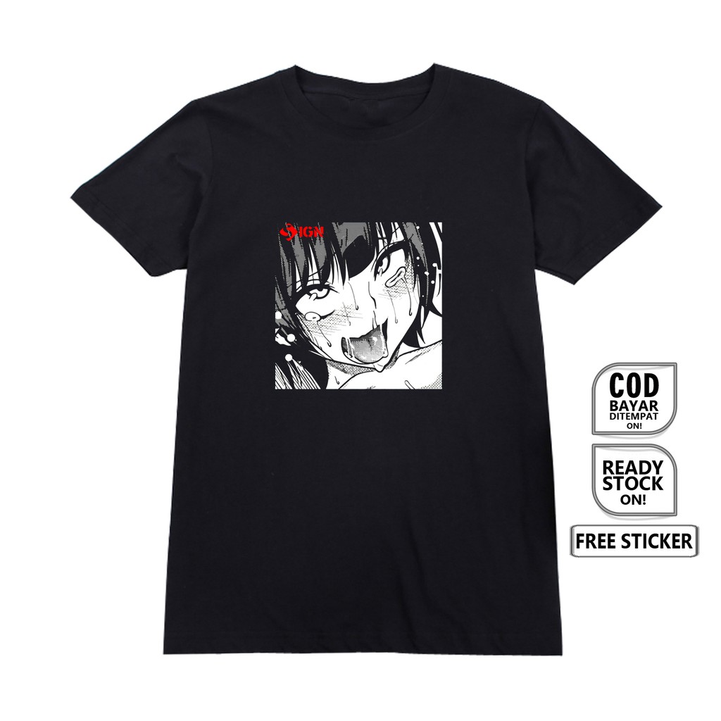 Jual Kaos SEXY FACE COSPLAY JAPANESE MANGA CLOTHES AHEGAO PIN EM ANIME  CULTURE JEPANG KARTUN TM | Shopee Indonesia