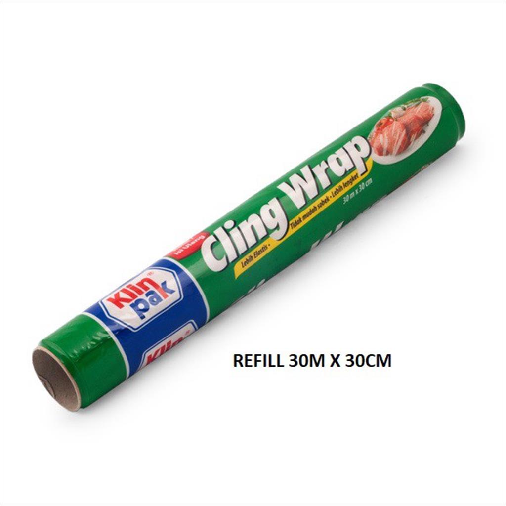 Jual Klinpak Klin Pak Cling Wrap Refill 30m X 30cm 30 M X 30 Cm