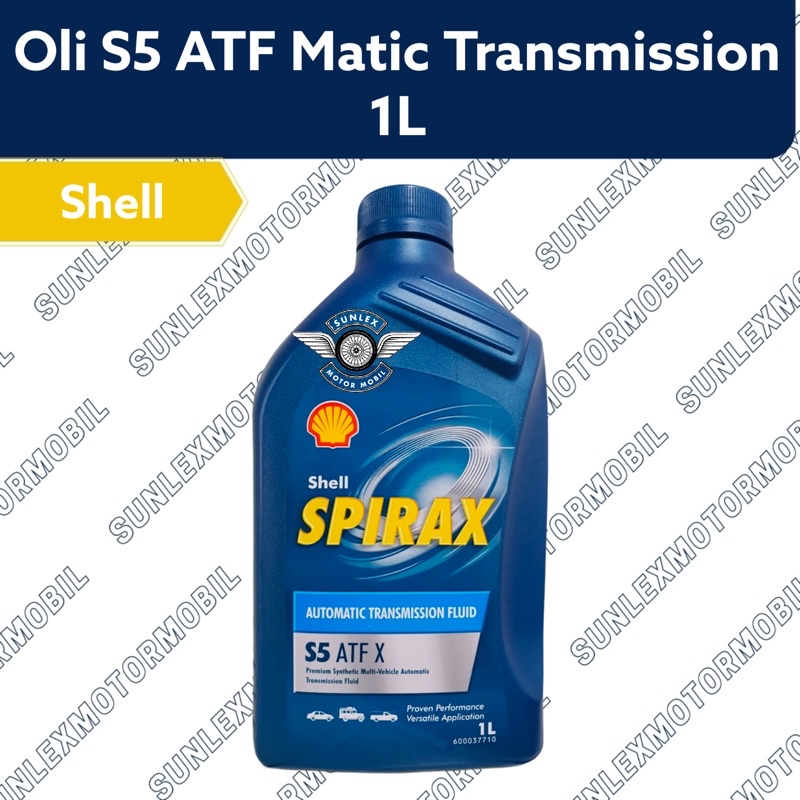 Jual OLI SHELL SPIRAX S5 ATF X MATIC TRANSMISSION TRANSMISI 1L 1LITER ...