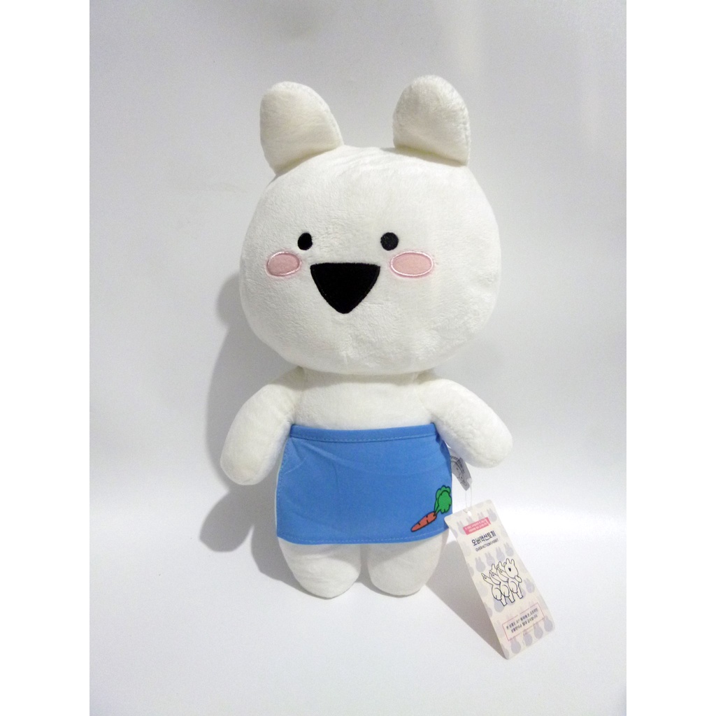 Jual Boneka Overaction Rabbit Plush Doll Original Korea Plush Doll ...