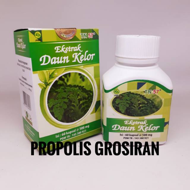 Jual Kapsul Ekstrak Daun Kelor Tn 57 Toga Nusantara Shopee Indonesia