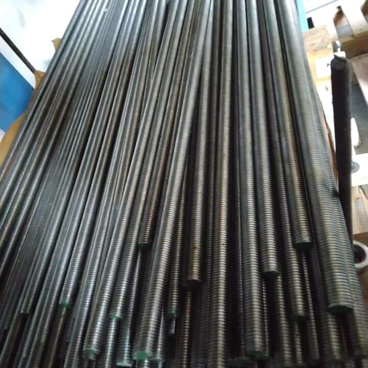 Jual AS DRAT BAUT BATANG HITAM 3/8 INCI X 1 METER / THREADED ROD / LONG ...