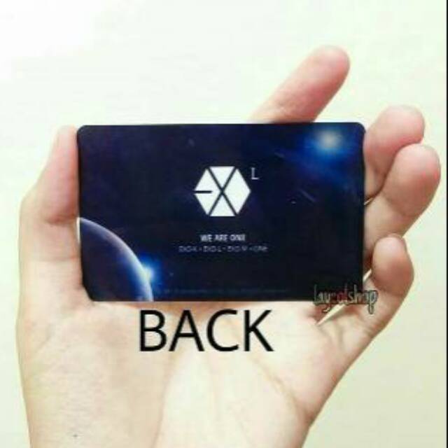 Jual L-Card / id card Exol | Shopee Indonesia