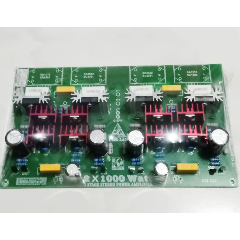 Jual 3 Stage Driver Power 10002000 Watt stereo Untuk Sound sistem
