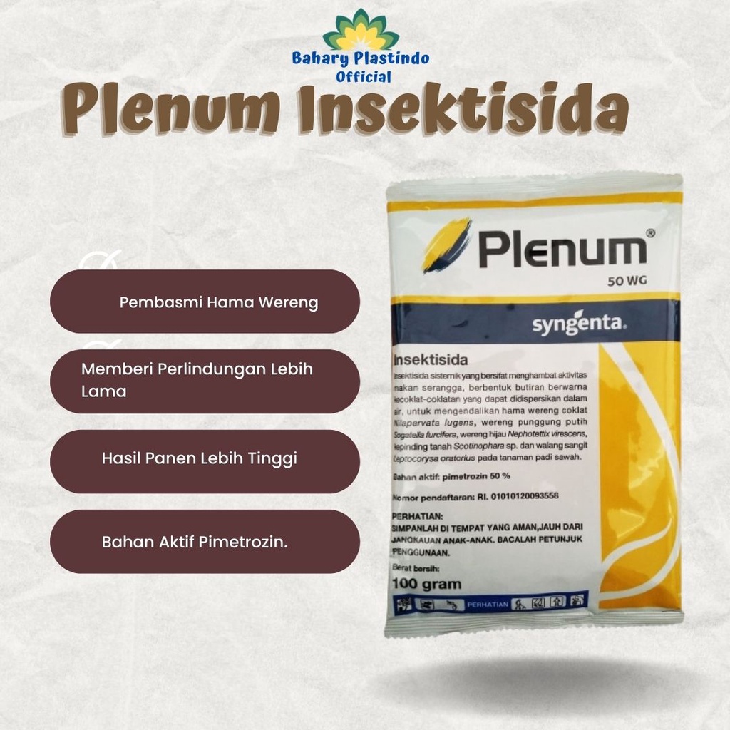 Jual Insektisida Plenum 50 WG 100 Gram Membasmi Segala Hama Serangga ...