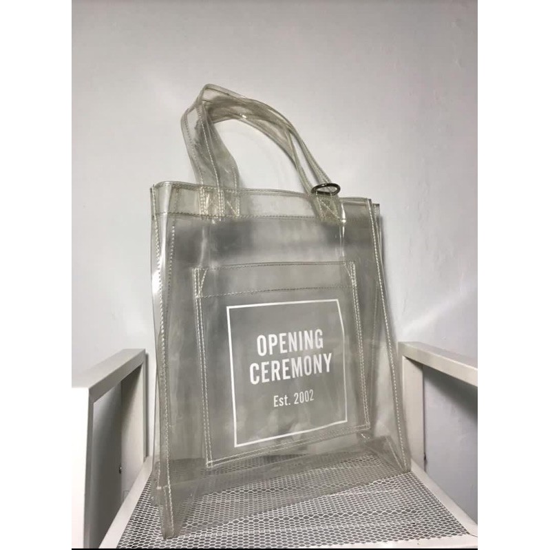 Opening ceremony cheap transparent bag