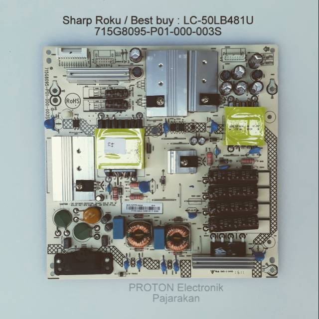 Jual Power Board LED TV Sharp Roku LC50LB481U LC 50LB481U 50LB481C