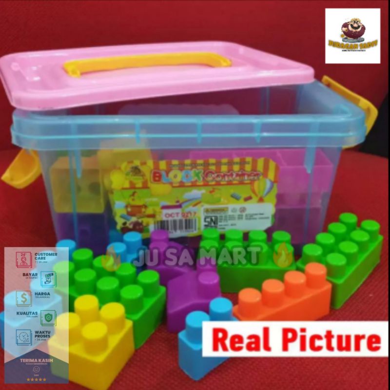 Jual Mainan Anak Edukasi Puzzle Lego Block | Shopee Indonesia