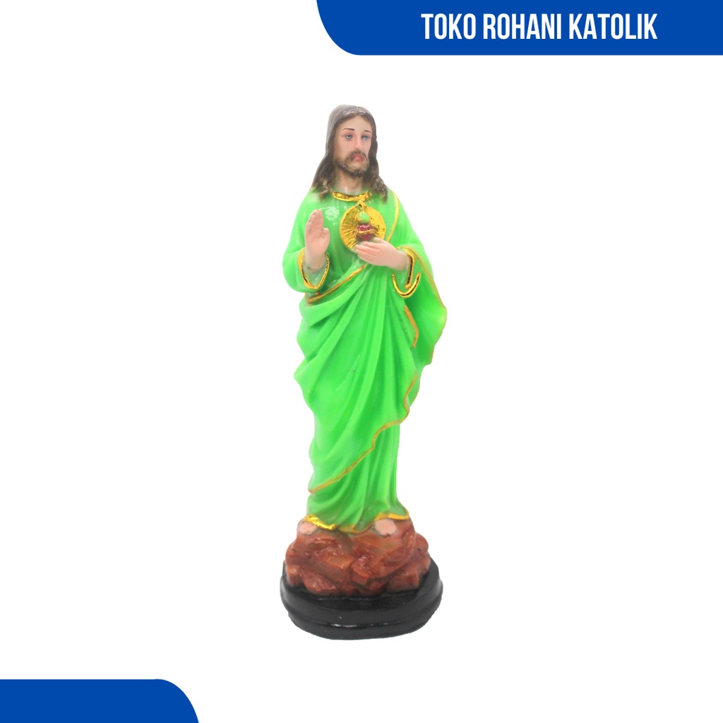 Jual Patung Yesus Fosfor Cm Patung Yesus Hati Kudus Patung Katolik Shopee Indonesia