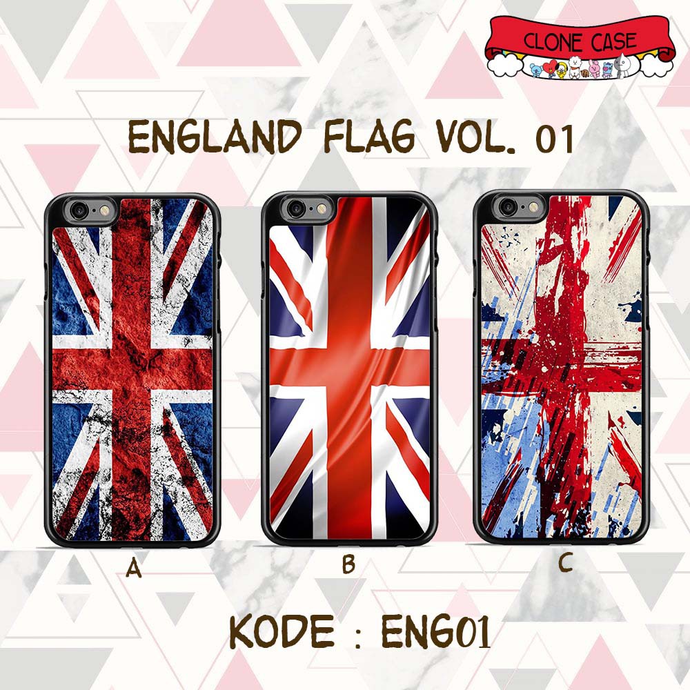 Jual England Flag - Custom Case - Hardcase Black | Shopee Indonesia