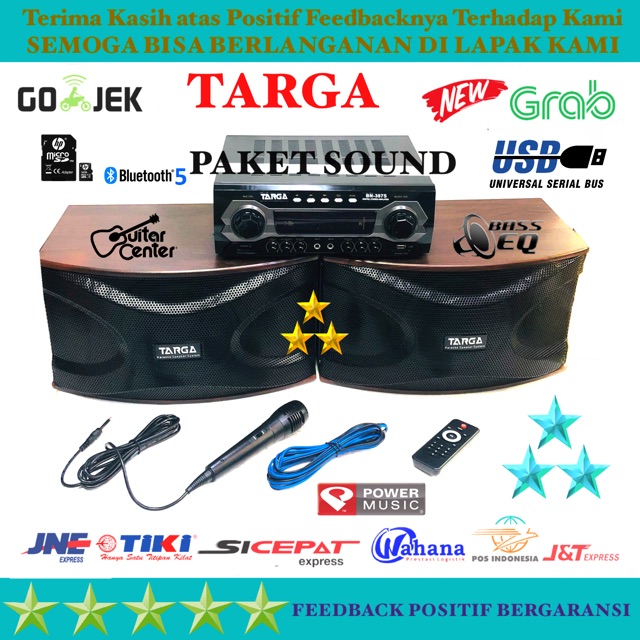 Jual Paket Sound System Targa 8 Inch Original Shopee Indonesia