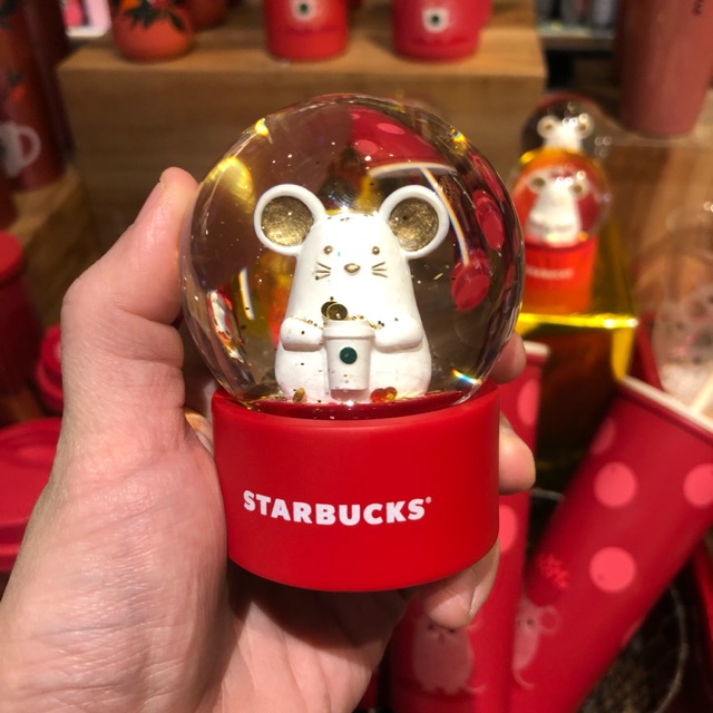 Jual Starbucks Mini Snow Globe - Year Of The Rat 2020 - Rare Limited ...