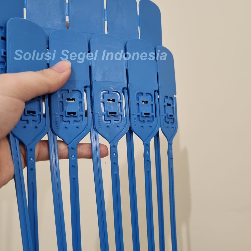 Jual Custom Double Lock 30cm Segel Locis Seal Plastik Sekuriti Mobil ...