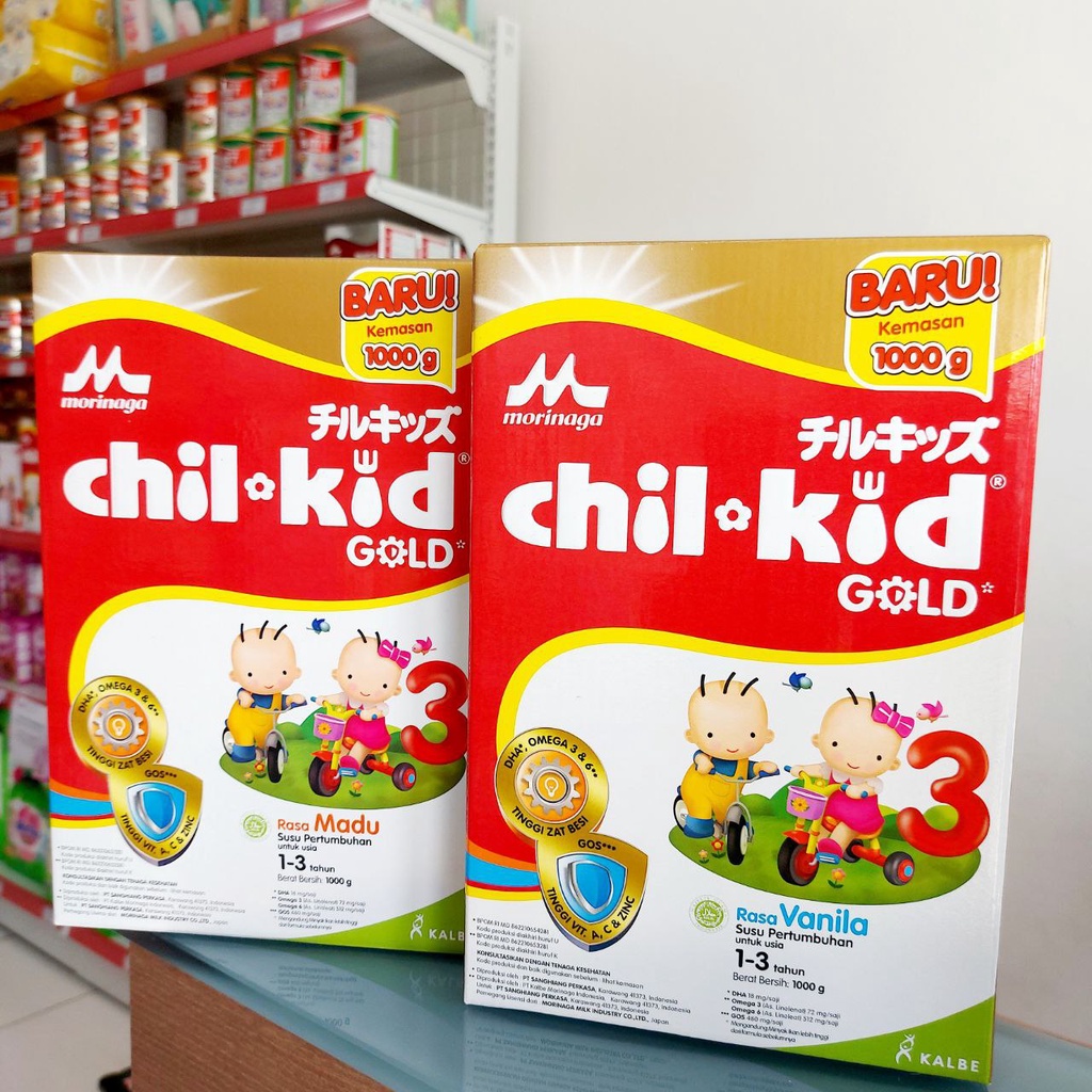 Jual Morinaga Chil Kid Gold Madu/Vanila 985g Susu Formula Pertumbuhan ...