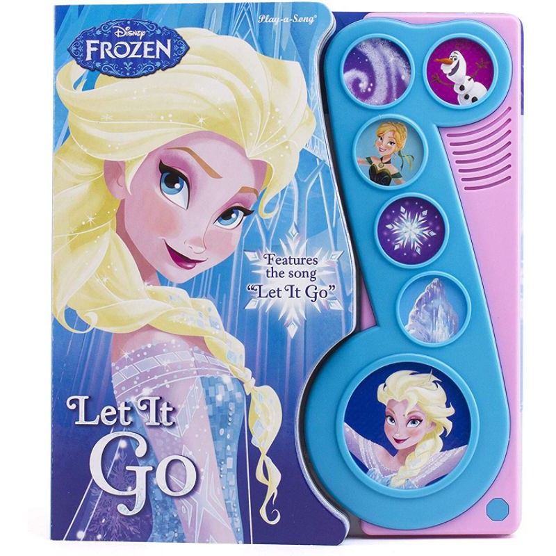 Jual Disney Frozen - Features The Song Let It Go / Sound Book | Shopee ...