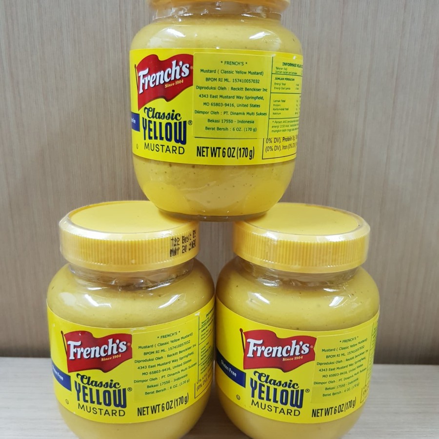 Jual French S Classic Yellow Mustard 170g Shopee Indonesia   9cb8b91c40e5921748d30bfb7005f28a