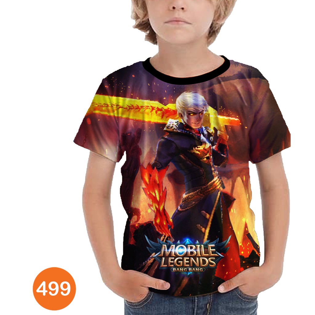 Jual Baju Alucard Fiery Inferno Baju 3D Game Mobile Legend Anak #COWO ...