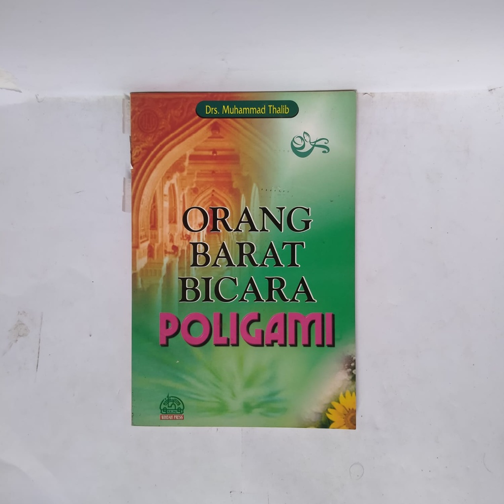 Jual Orang Barat Bicara Poligami Muhammad Thalib Buku Poligami Hukum