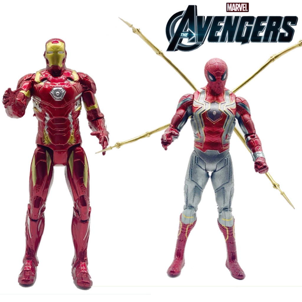 Jual ACTION FIGURE IRON MAN IRONMAN SPIDERMAN IRON SPIDER AVENGERS