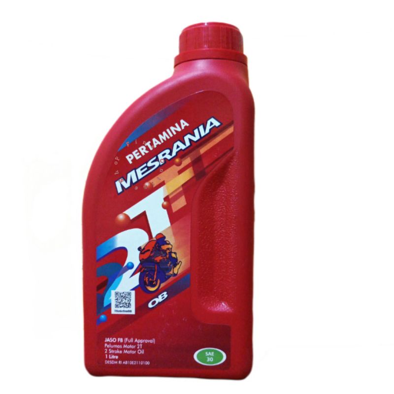 Jual Pertamina Mesran Marine 2T SAE 20 / SAE 30 Mesrania 1L | Shopee ...