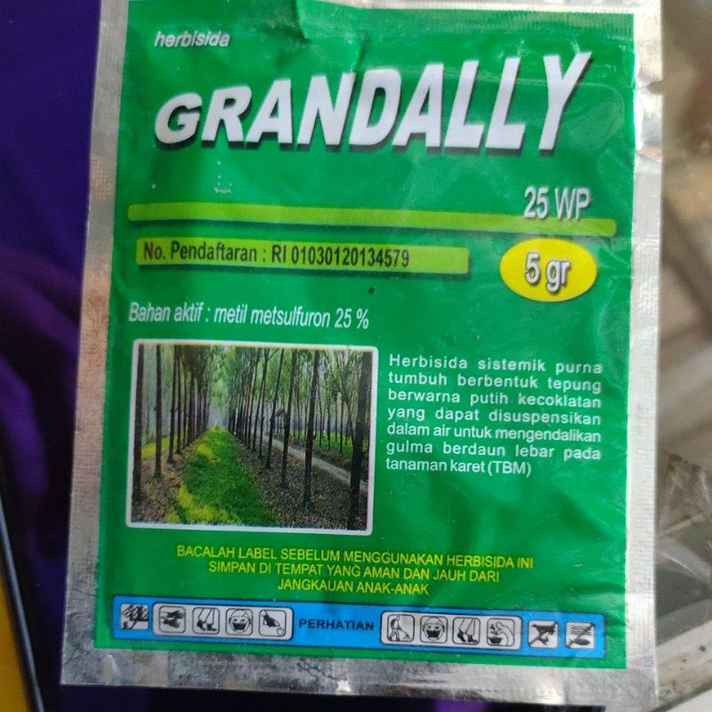 Jual Herbisida Grandally 25 Wp 5 Gram | Shopee Indonesia