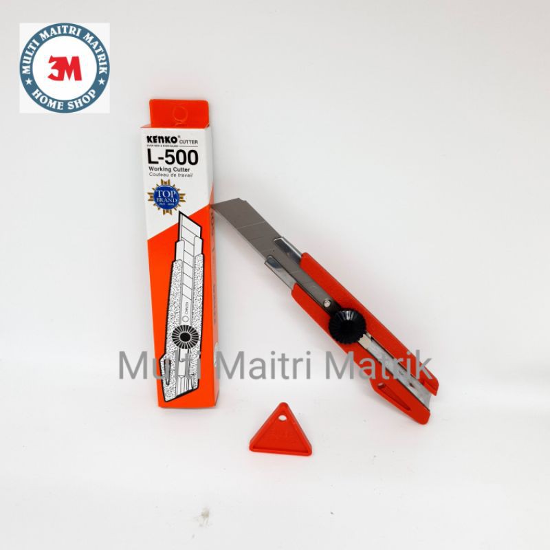 Jual Cutter besar Kenko L500 / pisau Carter besar Kenko L500 | Shopee ...