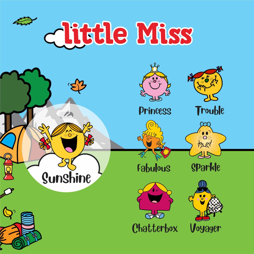 Jual 1 Pcs Bag Tag Akrilik Tema Little Miss (Nama/ Tulisan Bisa Request ...