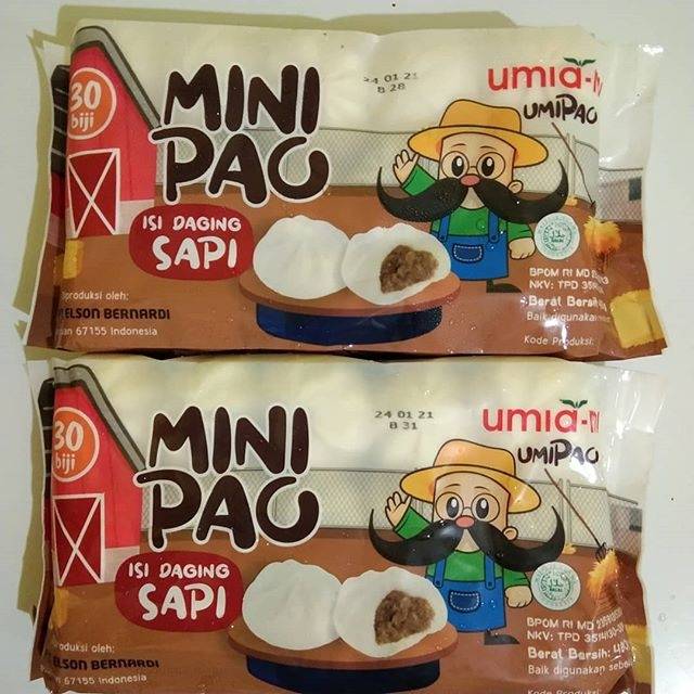 Jual Minipao bernardi umami daging sapi isi 30 | Shopee Indonesia