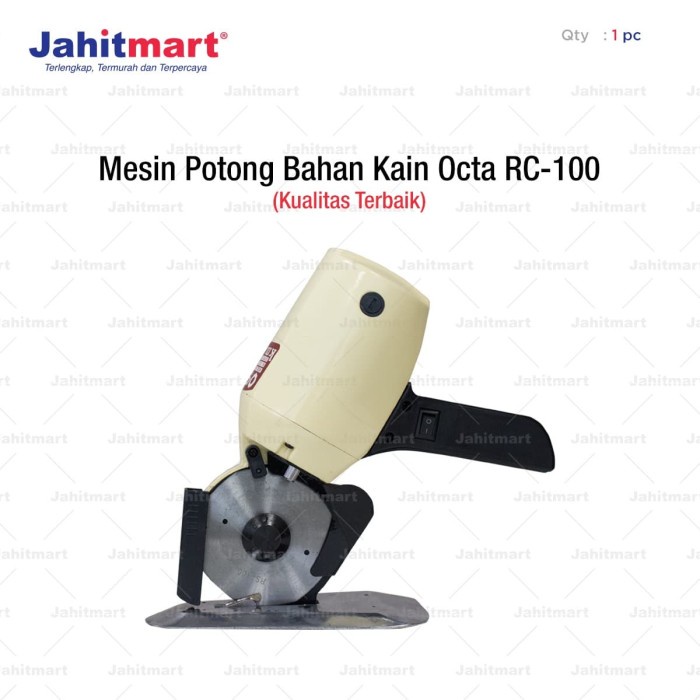 Jual MESIN POTONG BAHAN KAIN OCTA RC-100 | Shopee Indonesia