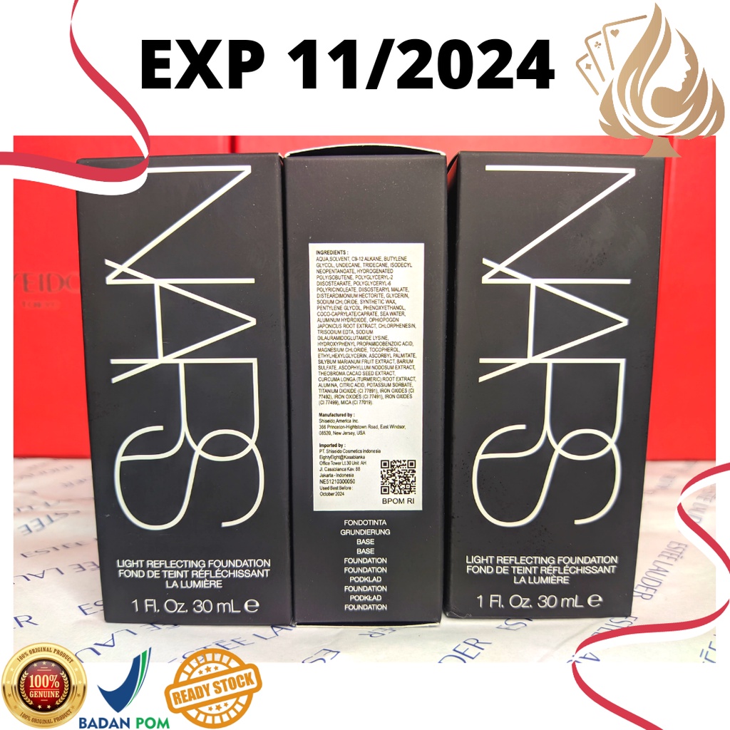 Jual PROMO NARS Light Reflecting Advanced Skincare Foundation 30ml ...