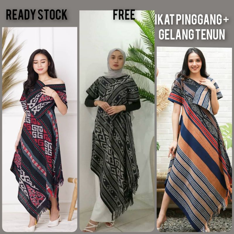 Model baju tenun ikat modern hotsell