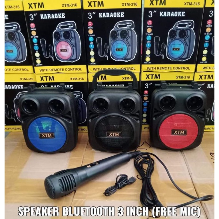 Jual Speaker Bluetooth Xtm Free Mic Shopee Indonesia