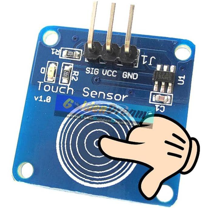 Jual Jual Saklar Sentuh Touch Sensor Capacitive Ttp223B Digital Switch ...