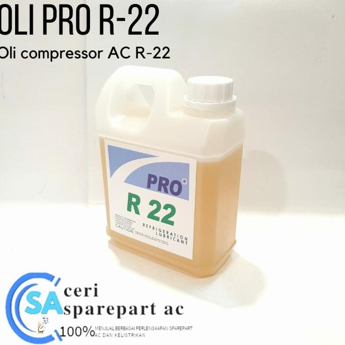 Jual best produk] R22 OLI PRO Compressor AC oil kompresor refrigrant ...