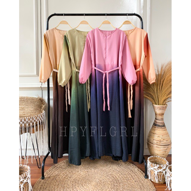 Jual al IVORY DRESS (GRADASI WARNA) | Shopee Indonesia
