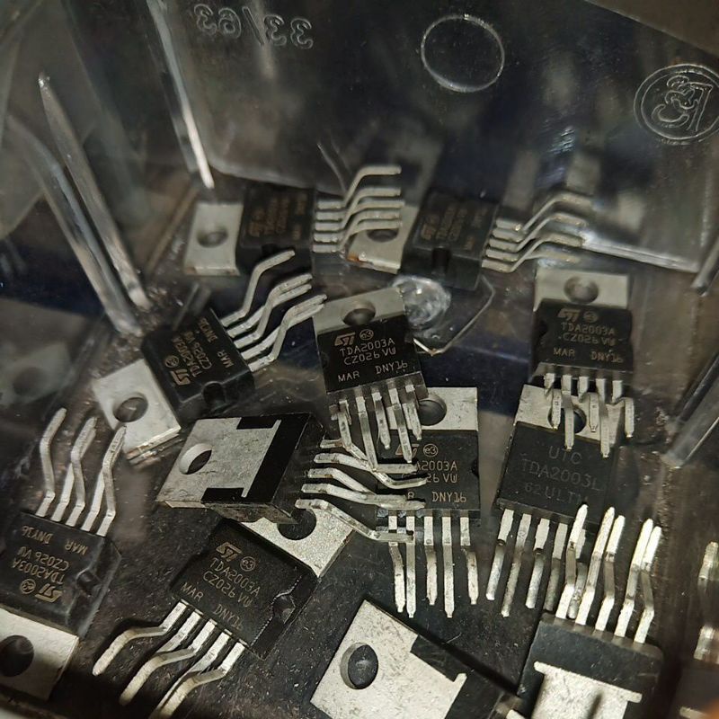 Jual IC TDA2003 ic Audio ic Suara TDA 2003 Ori | Shopee Indonesia