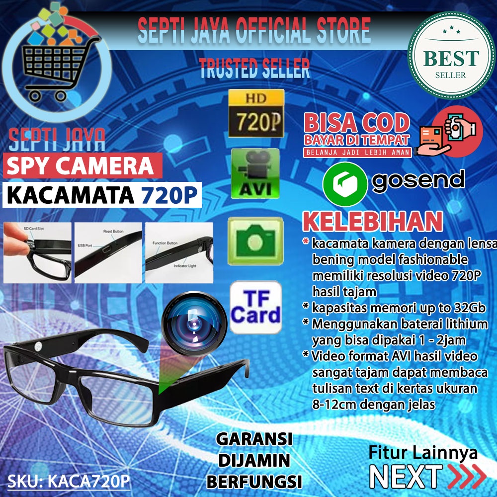 spy cam kacamata