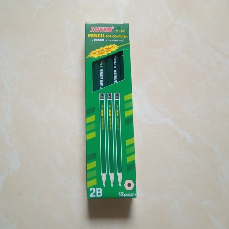 Jual Ecer Satuan Pencil Pensil Joyko P 88 2b 1 Box 12 Pcs