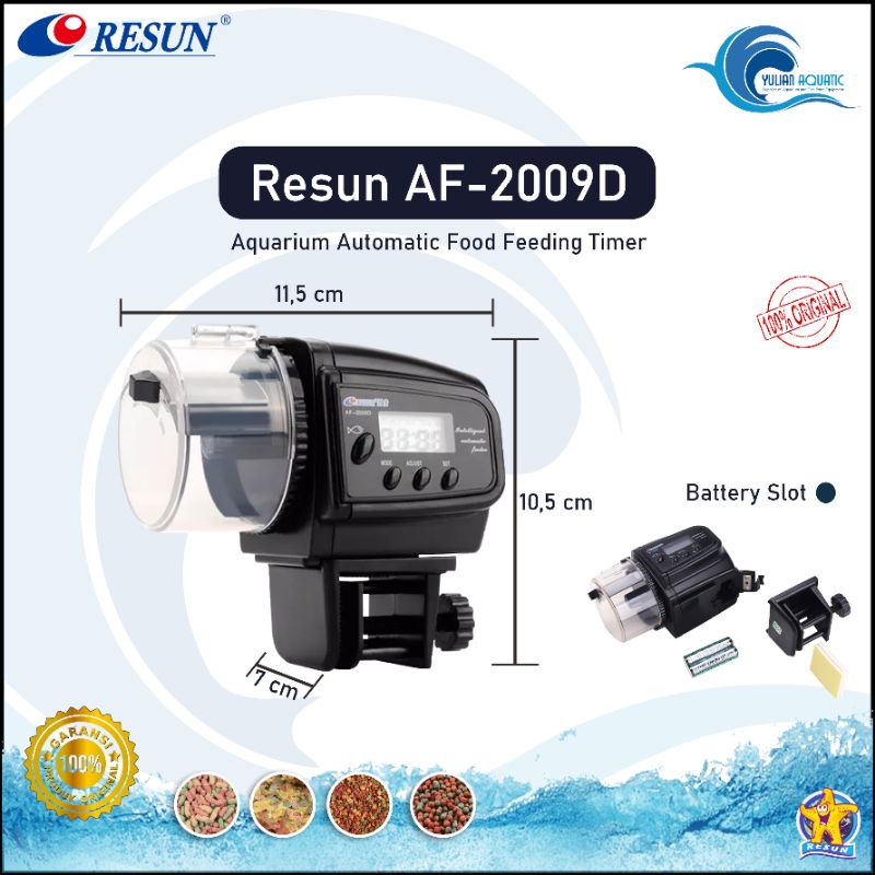 Jual Resun Auto Feeder AF2009D Pemberi Pakan Ikan Otomatis Shopee