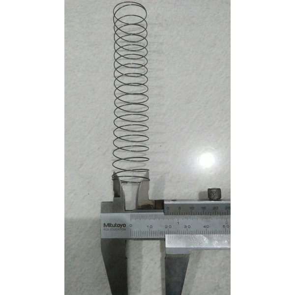 Jual spring tekan 0.5 mm id 20 mm panjang 100 mm | Shopee Indonesia