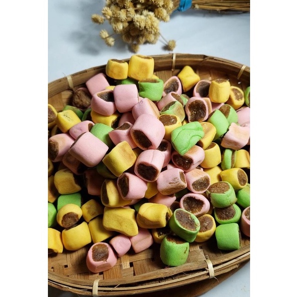 Jual Nopia 300gram / Rasa Gula Jawa / Kue Mino / Nopia Potong /Cemilan ...