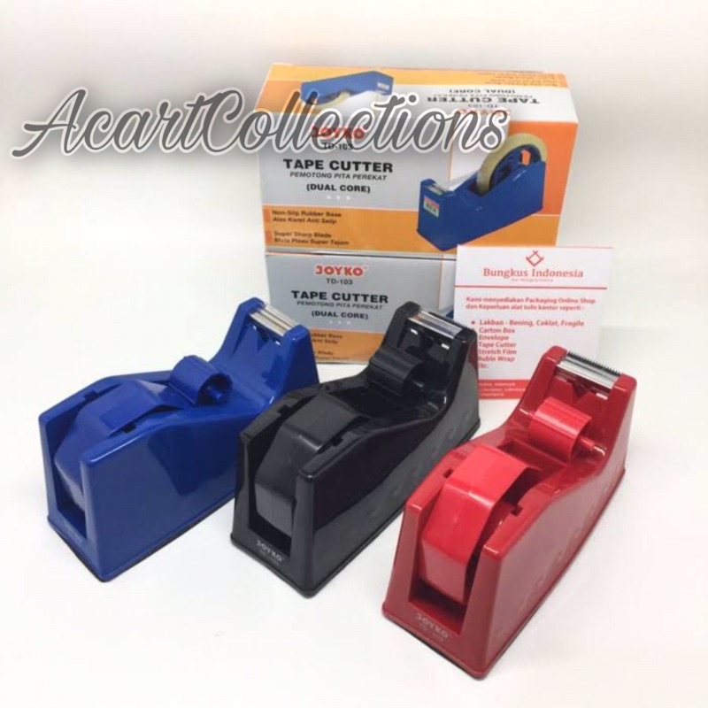 Jual TAPE CUTTER JOYKO TD 103 ( Pemotong Pita Perekat ) DUAL CORE ...