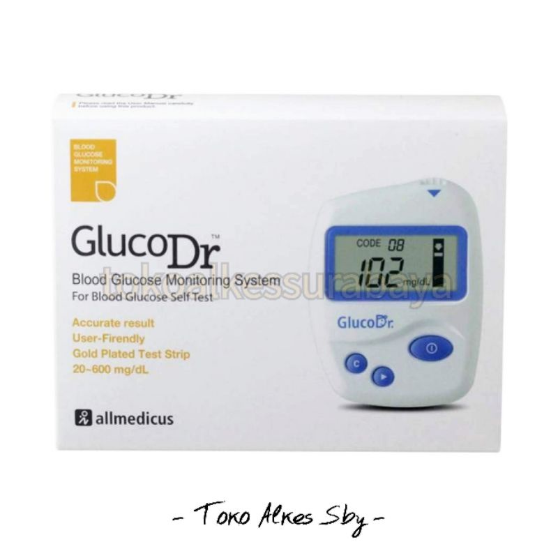 Jual Gluco Dr. Bio Sensor AGM-2100 (Without Strip) - Blood Glucose ...