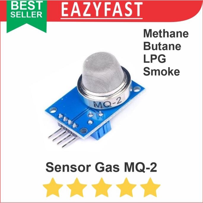 Jual Modul Sensor GAS LPG Asap MQ-2 Detector MQ2 Sensor Arduino ...